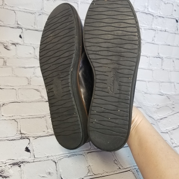 Clarks Glick Avalee black spotted loafers - Picture 4 of 10